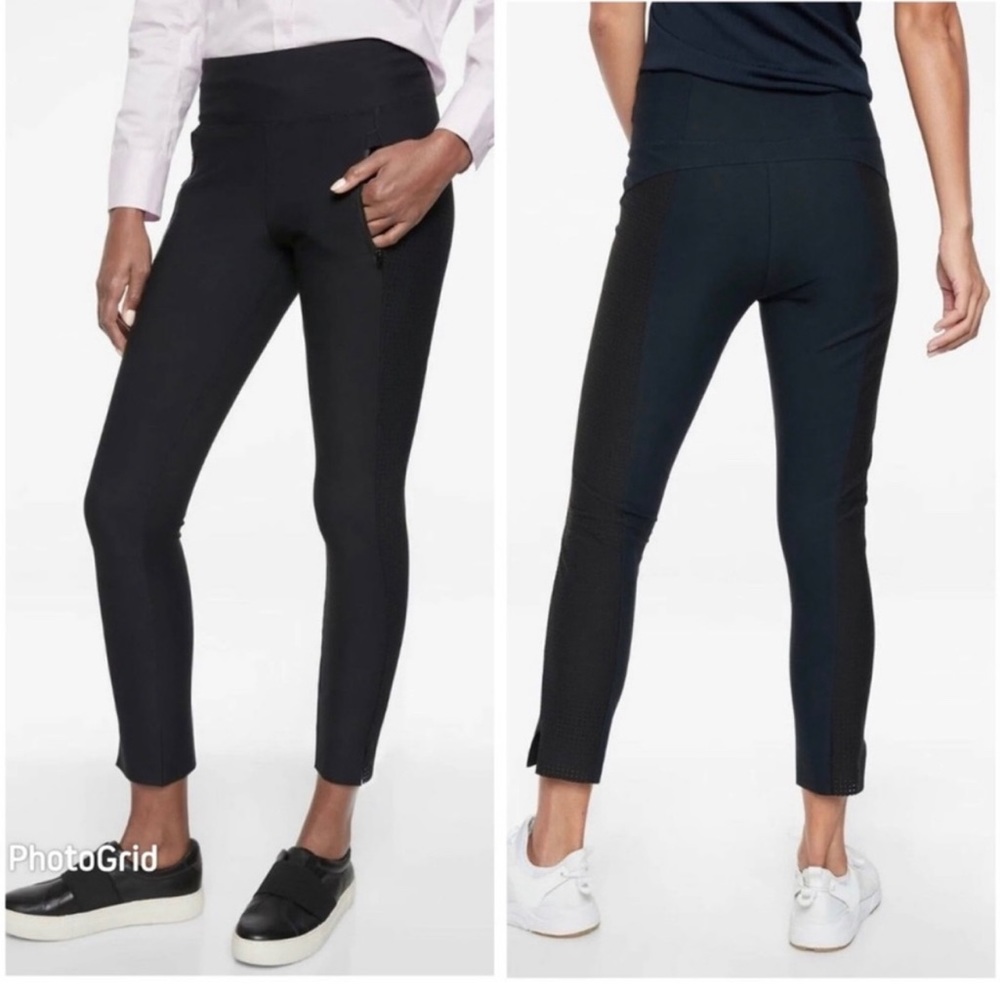 Athleta Black Cropped Pants